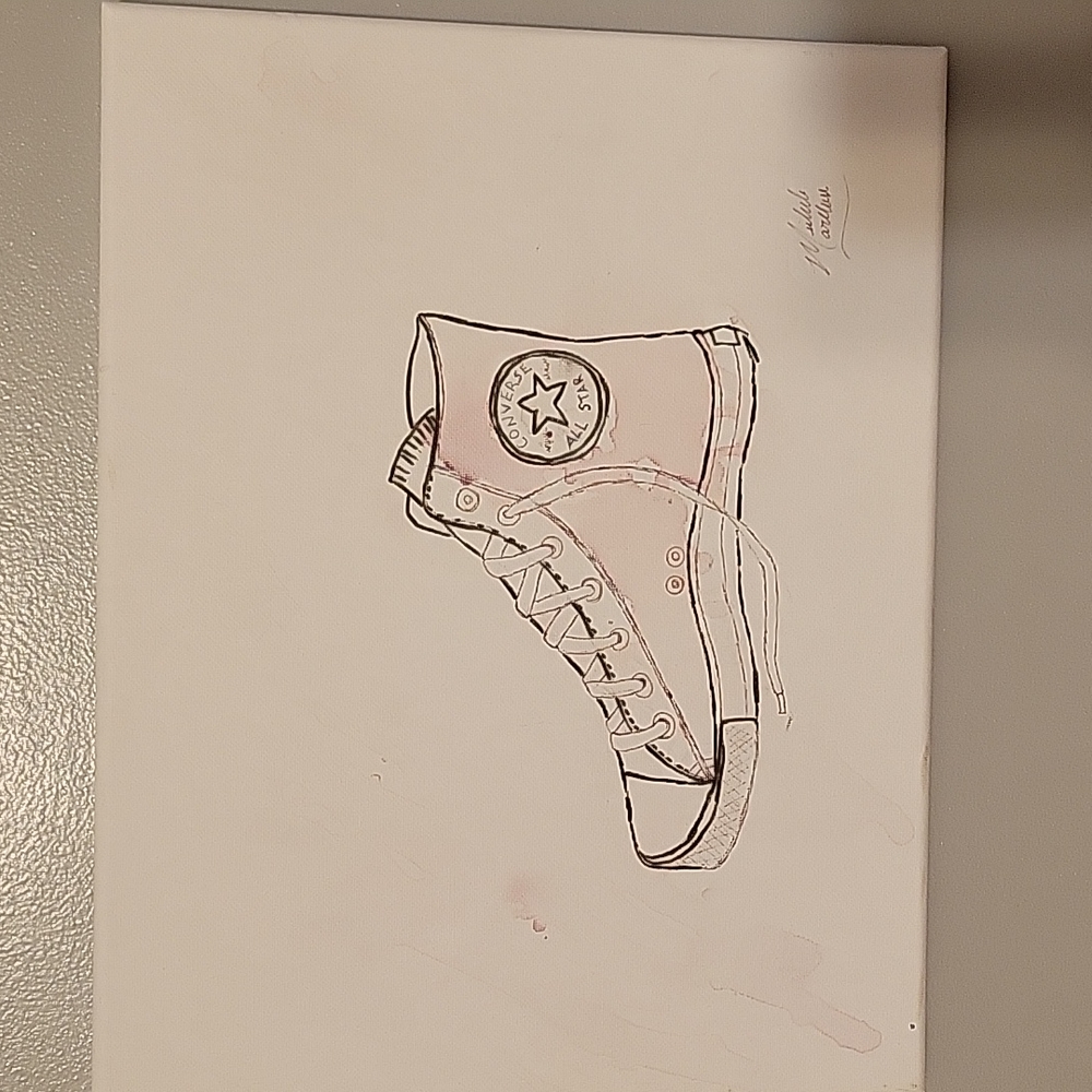 Converse painting
